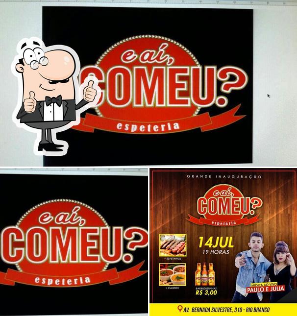 Look at the photo of E aí Comeu? Espetaria