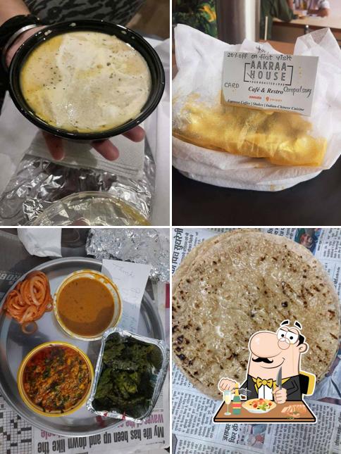 Food at AAKRAA HOUSE RESTAURANT