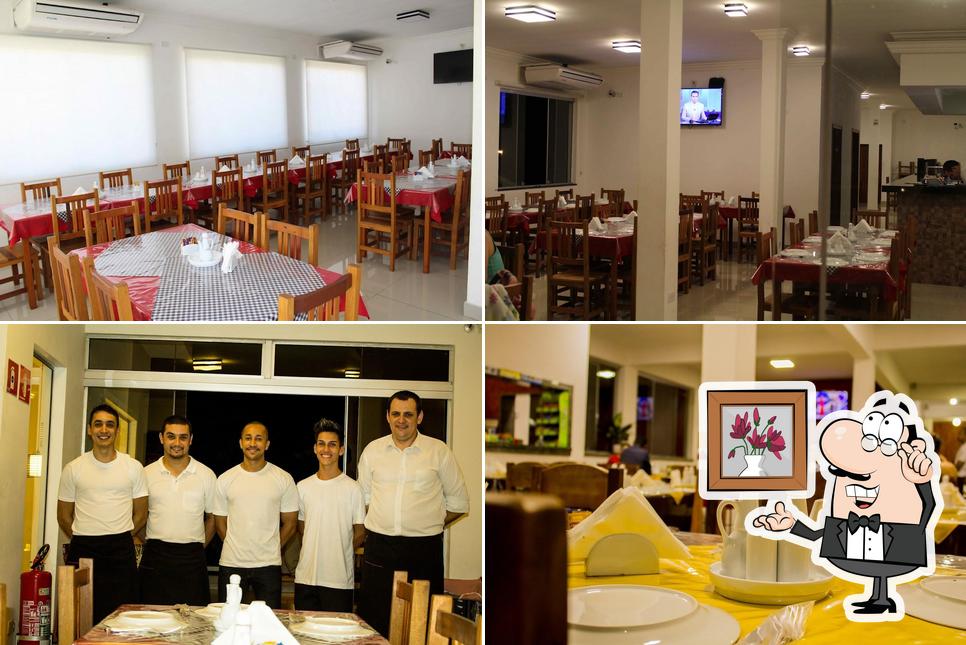 Veja imagens do interior do Bella Pizza