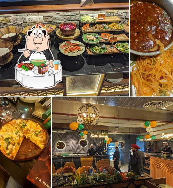 Hot and sour soup at Castle's Barbeque - Janakpuri