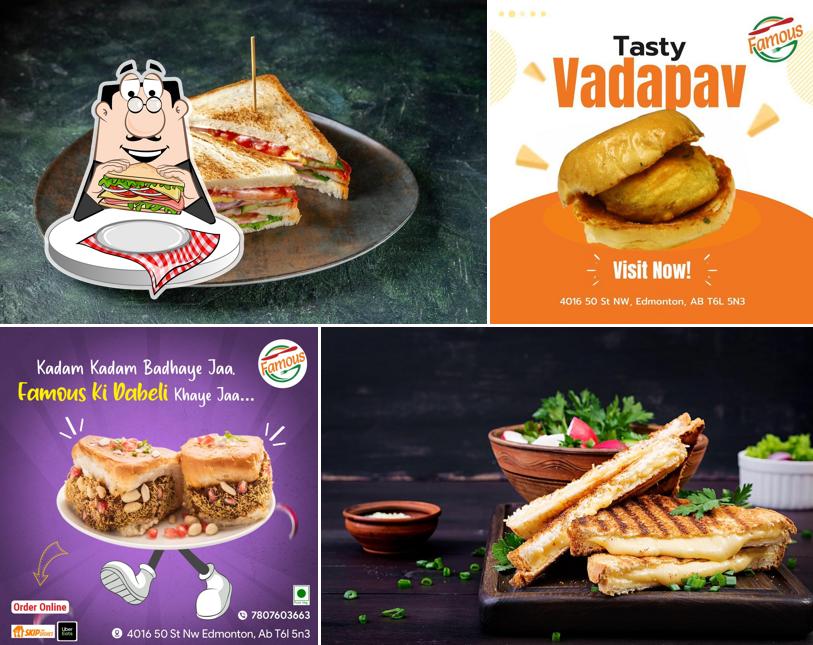 Mangez un sandwich à Famous Fast Food & Sweets