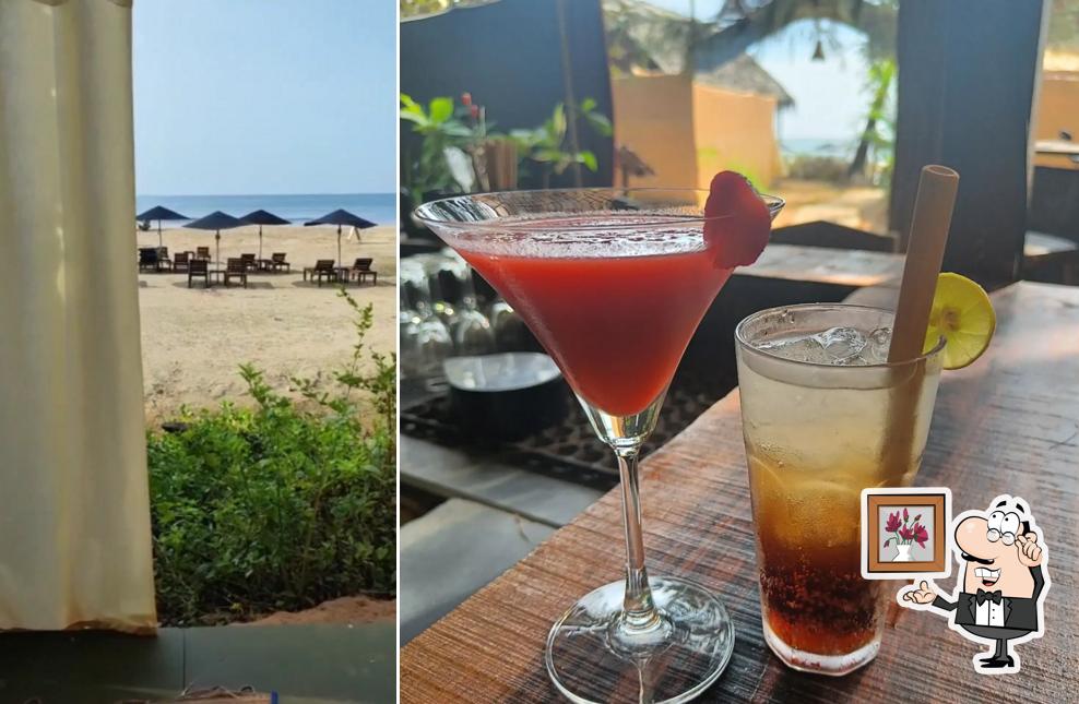 Check out how Nada Brahma Restaurant Patnem looks inside
