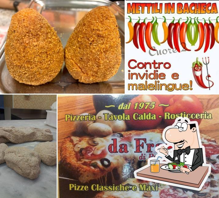 Cibo al Pizzeria da Franco dal 1975