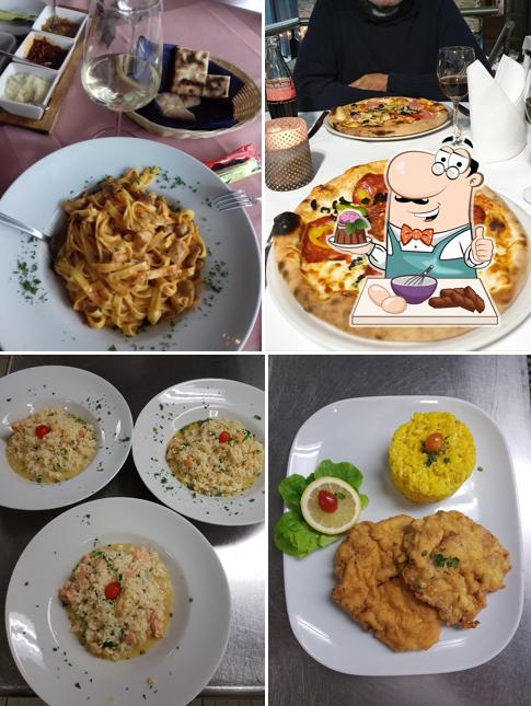 Pizzeria Da Rocco Buchs serve un'ampia gamma di dolci