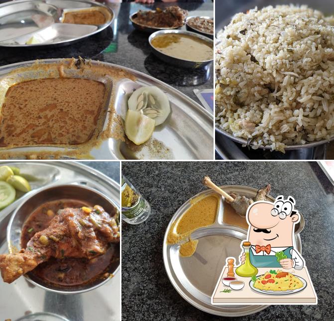Food at Yediyur Ramanna Military Hotel