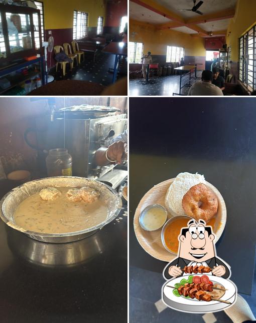 The restaurant's food and interior
