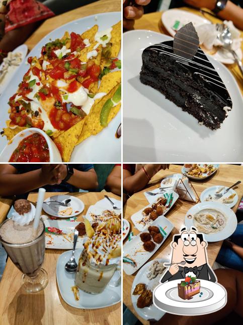 Chocolate cake at The Chocolate Room - Madanapalle