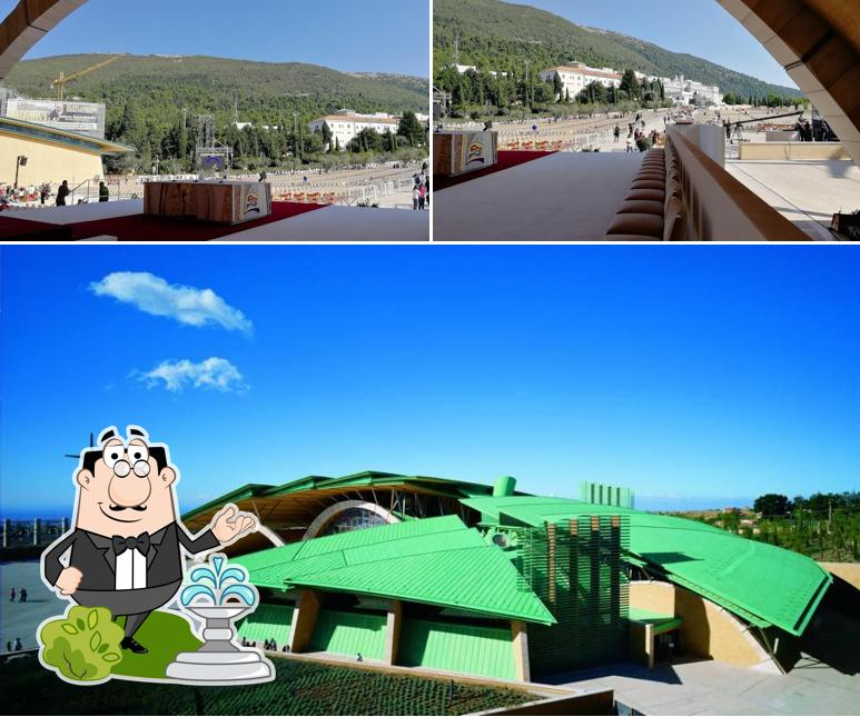 Gli esterni di Taverna Panorama