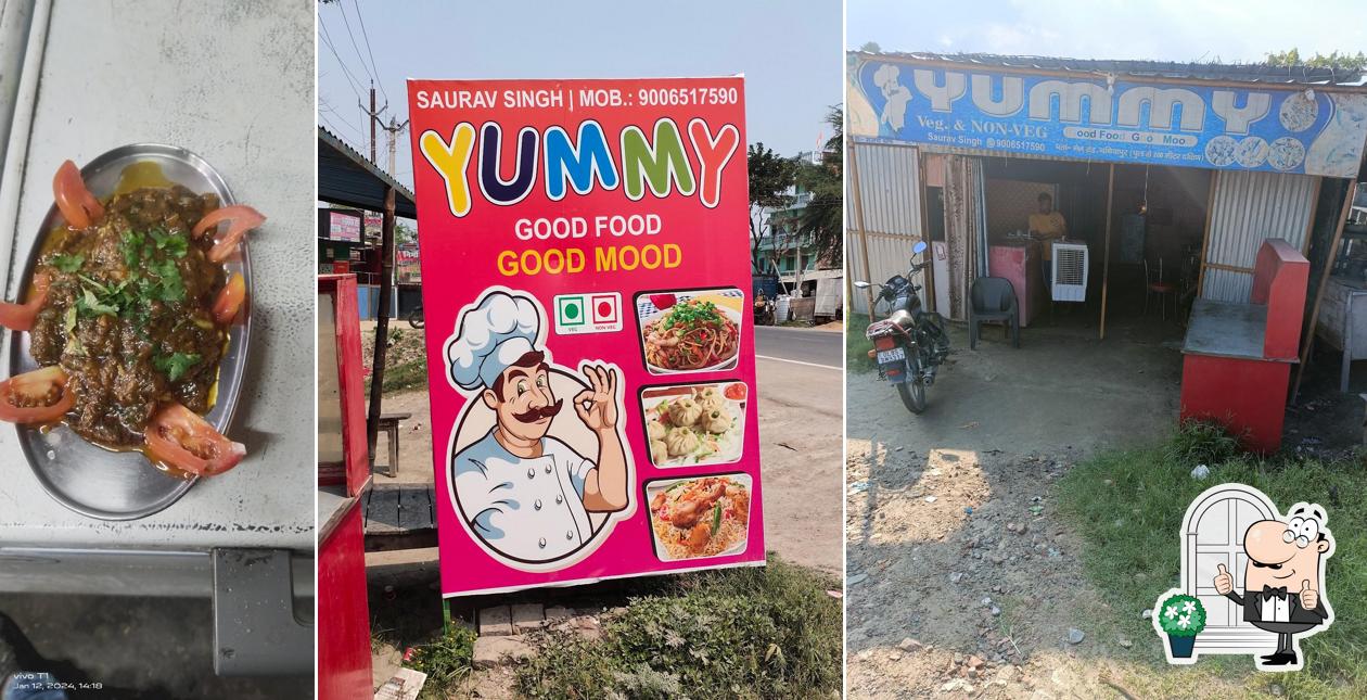 The exterior of Yummy Restaurant Baniyapur