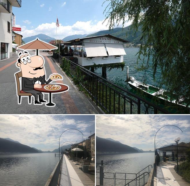 Gli esterni di Ristorante Oasi Morcote da Martino