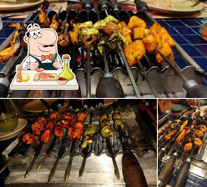 The guests of Barbeque Nation can order various seafood meals