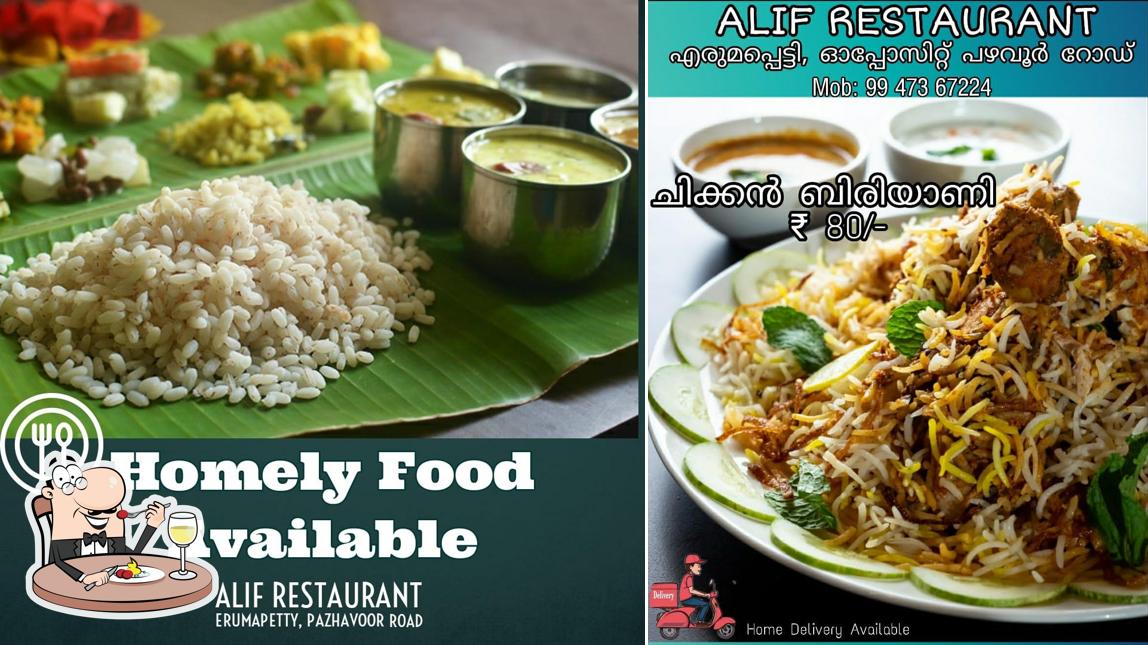 Meals at Biriyani kada