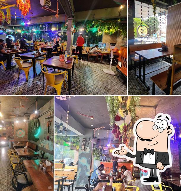 The interior of Baba Punjabi – Authentic Punjabi Dhaba & Best Punjabi restaurant in JP Nagar