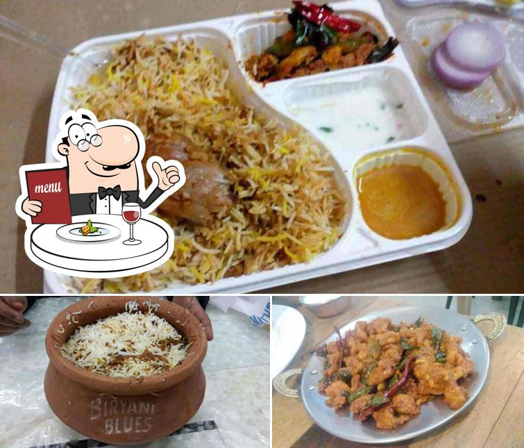 Food at Biryani Blues