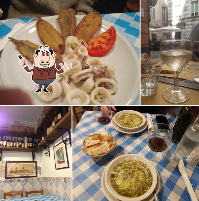 Platti al Trattoria Mangiabuono