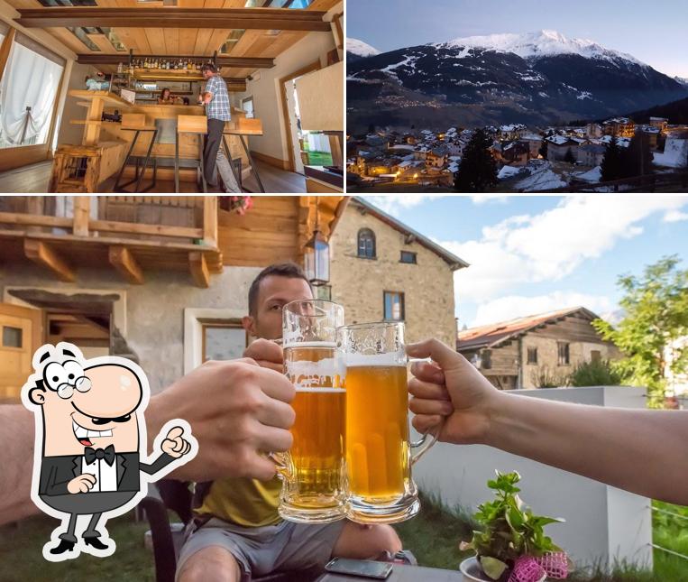 L'area esterna è una caratteristica importante di Osteria Il Triciclo