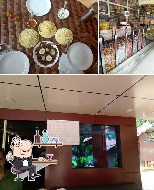 The interior of Paris Restaurant