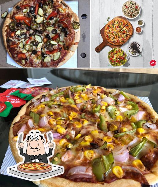 Order various types of pizza