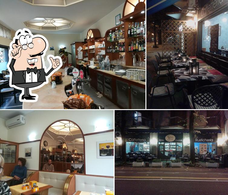 Gli interni di Size Cafe