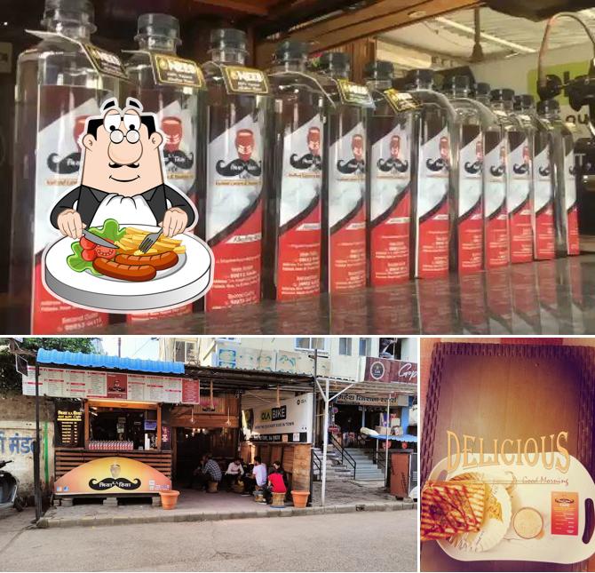 The restaurant's food and exterior