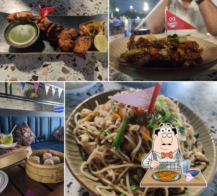 Chicken wings at OG by the lake