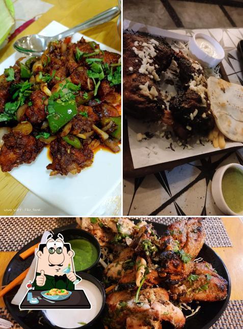Food at Papaya Kitchen