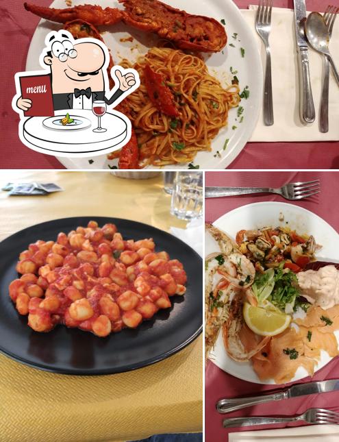 Cibo al Pizzeria-Trattoria "Al Sentiron"