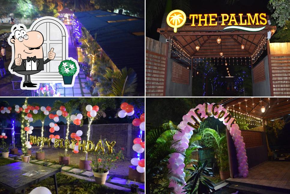 Check out how The Palms - Restro & Bar looks outside