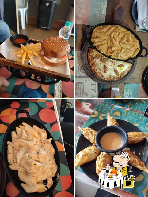 Food at The Milestone Cafe