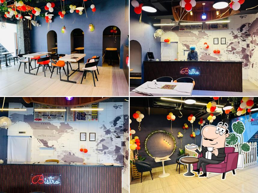 Check out how The crispy Bistro Hoshiarpur looks inside