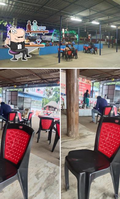 The interior of U1 Family Dhaba and restaurant