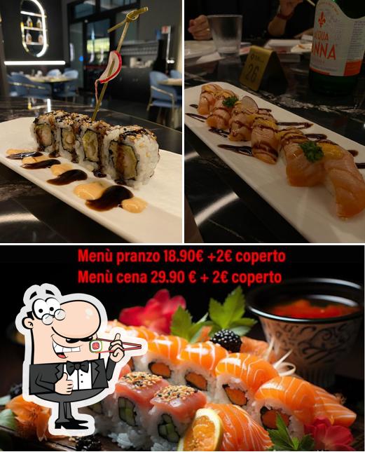 Prenditi le diverse opzioni di sushi