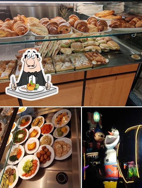 La immagine della cibo e birra di torrefazione i portici