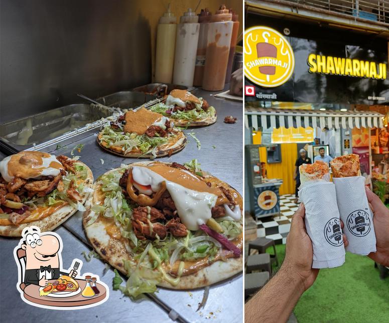 Try out pizza at Shawarmaji
