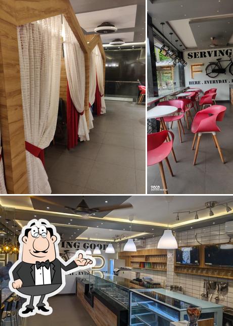 The interior of Taj Restaurant