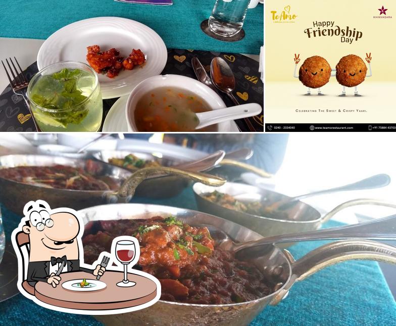 Meals at TeAmo Restaurant