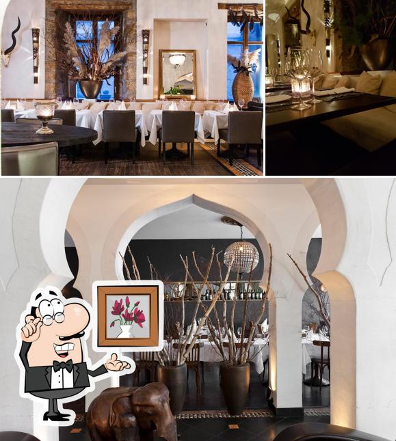 Gli interni di Terminus Restaurant