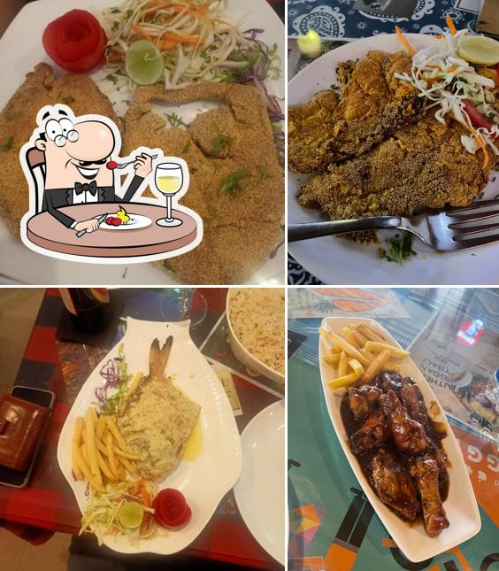 Food at The Camron Restaurant
