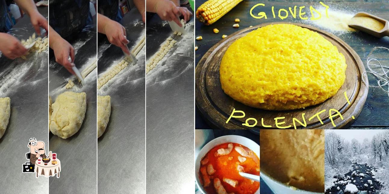 Platti al Trattoria Aquila Nera