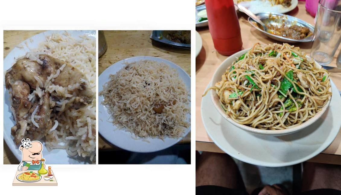 Meals at Dawat Restaurant - Best Bengali Foods Chinese and Biriyani in Marquis Street Kolkata