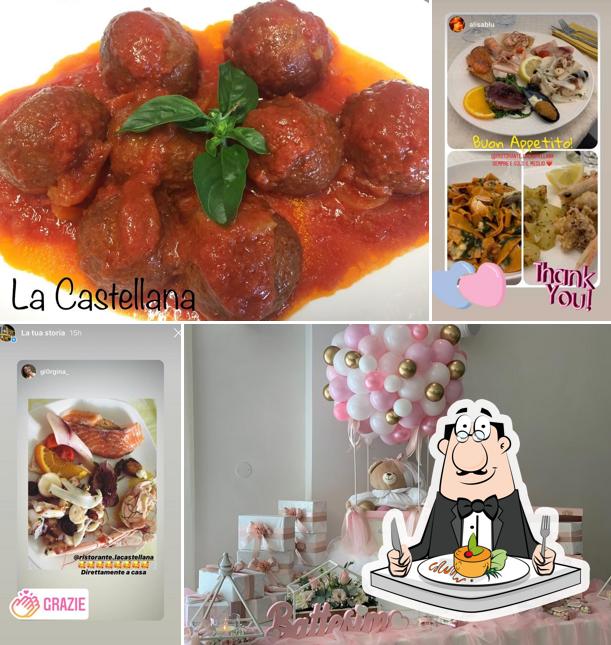 Cibo al Hotel Ristorante La Castellana