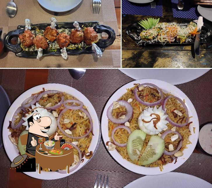 Meals at BURNOUT a moto cafe