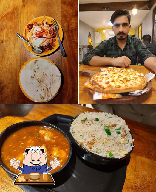 Food at Big Bite Restaurant Mahad