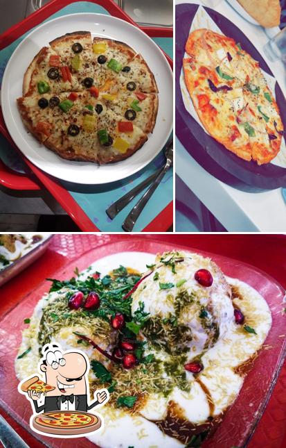 Get pizza at Brijwasi Sweets