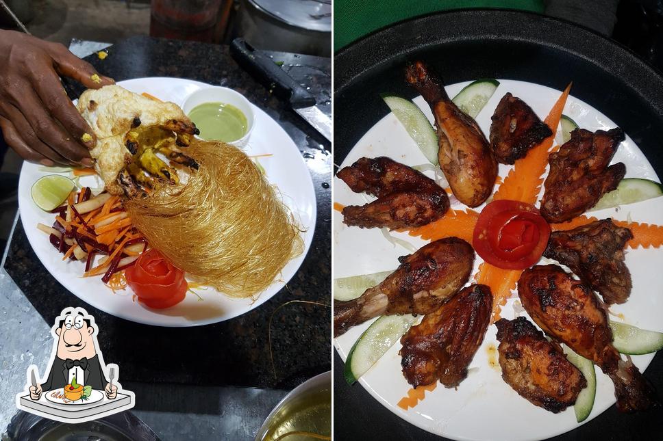 Food at BBQ COFFEE HOUSE