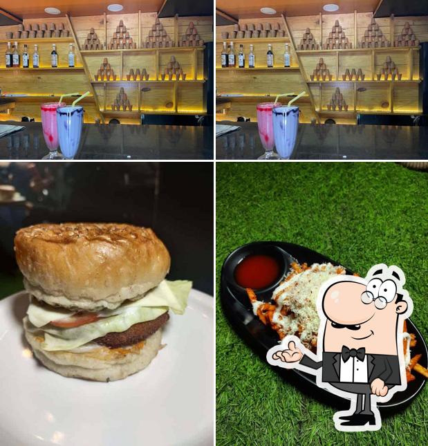 This is the image depicting interior and food at The Chai Chaska Bar 2