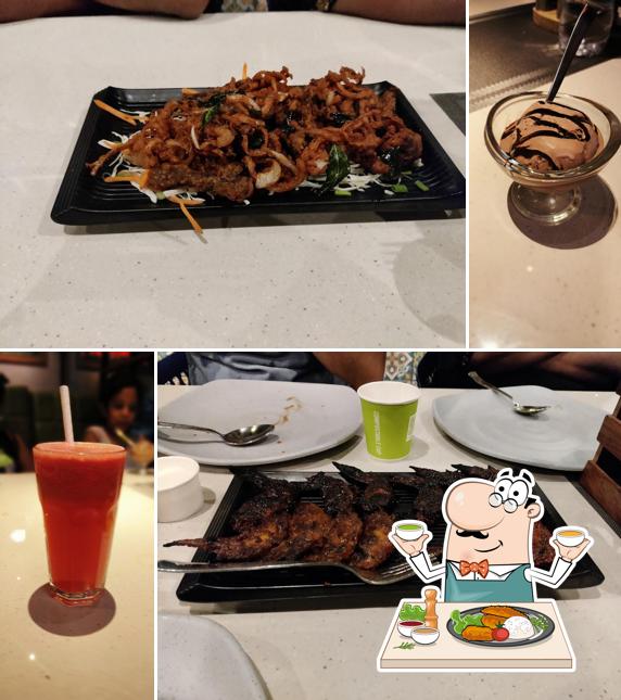 Fried calamari at Charcoal Shack Restaurant