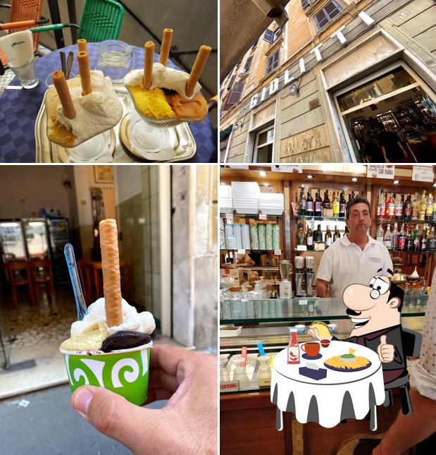 Essayez un hamburger à Giolitti