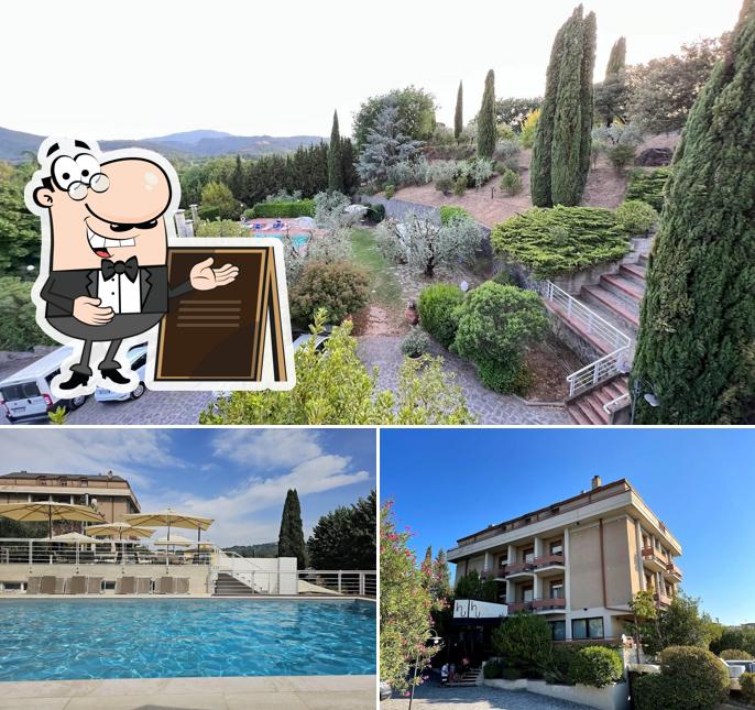 Gli esterni di Hotel Umbria