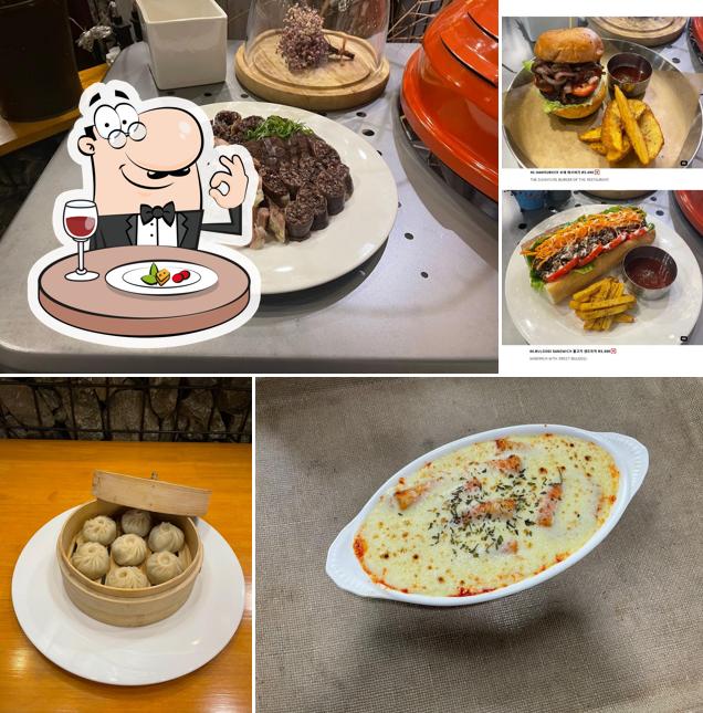 Food at K-Street Restaurants